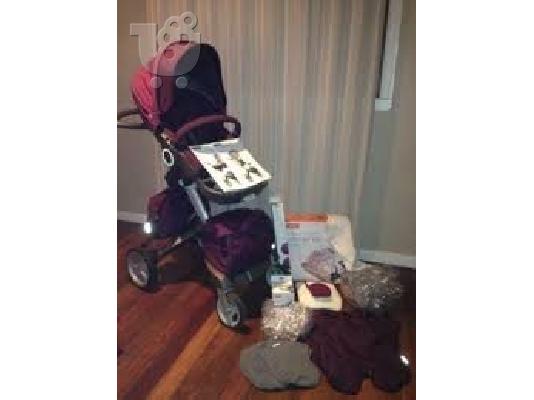 PoulaTo: Stokke Xplory V4 Πλήρης μωρό Καροτσάκι